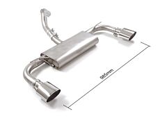 Ragazzon Stainless Steel rear silencer left/right FORD 1.5 Ecoboost (110kW - NO Multilink) 2018>> (50.1071.12_206)