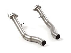 Ragazzon Stainless Steel cat replacement pipes group N left/right JAGUAR Coupè S 3.0 V6 (280kW) 2013>>2018 (no Euro 6D-TEMP) (50.0829.80_77)