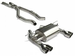 Ragazzon Stainless steel centre pipe + Stainless steel rear silencer left/right BMW F80(Sedan) 3.0 (317kW) 2014>>03/2018 (50.0738.52_996)