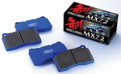 ENDLESS MX72 Rear Pads - MITSUBISHI EVO 5/6 w/Brembo* 1998-2001 (MX72-EP291)