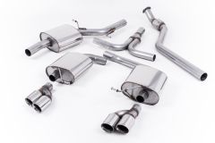 Milltek Exhaust AUDI A5  Cabriolet 2.0 TFSI 2WD and quattro (manual only) 2009-2018 - SSXAU242