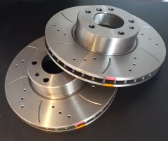 BM Racing Discs REAR Disc Pair JAGUAR E-TYPE 4.2 64-71 265HP 264mm
