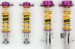 KW CLUBSPORT COILOVERS (no top mounts) AUDI  Avant, Cabrio; Quattro / station wagon, convertible, 4WD 3/03- (35210765_79)