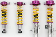 KW Clubsport Coilovers with mounts -2- way SEAT Leon; (1P) 2WD front strut 55mm 09/05- (35280842_2156)