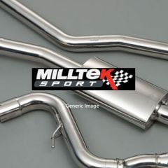 Milltek Exhaust - AUDI A4 3.0 TDi B8 quattro Saloon and Avant  2008 - 2011 (SSXAU662)