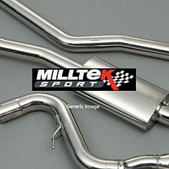Milltek Exhaust - FORD FOCUS MK2 RS 2.5T 305PS  2009 - 2010 (SSXFD343)