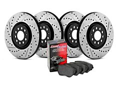 StopTech 935.40019 - Street Drilled and Slotted Front and Rear Brake Kit