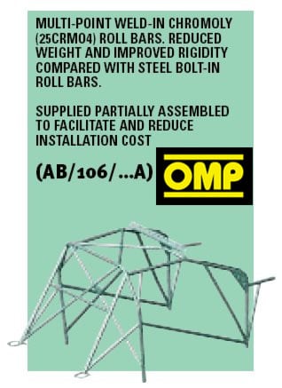 OMP ROLL CAGES - NO MORE!!!