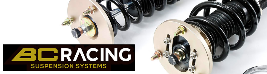 BC RACING COILOVERS HEADER IMAGE - picture of BC coilover and top mount 