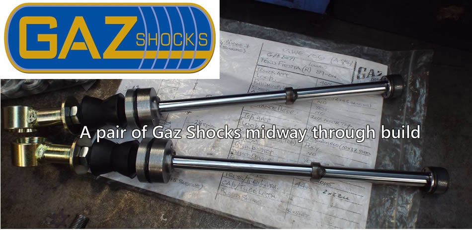 A pair of Gaz Shocks in build