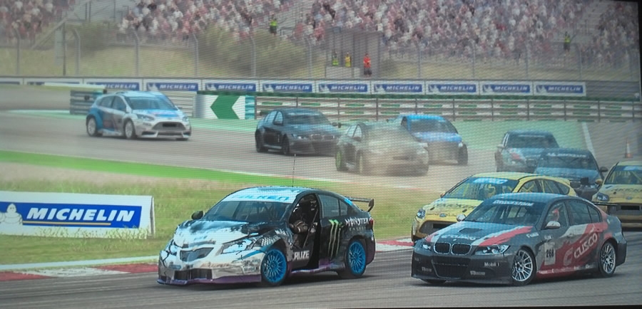 GRID Autosport - if you car looks like this after a race you may be as skillful as me at Sim Racing