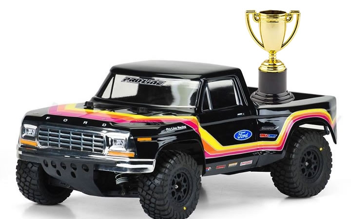 RC Trophy Delivery Truck